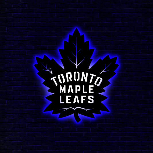 Toronto Maple Metal Wall Decor